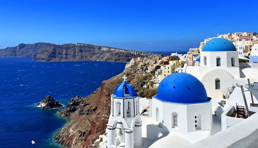 Grecia, Villa Santorini paisaje