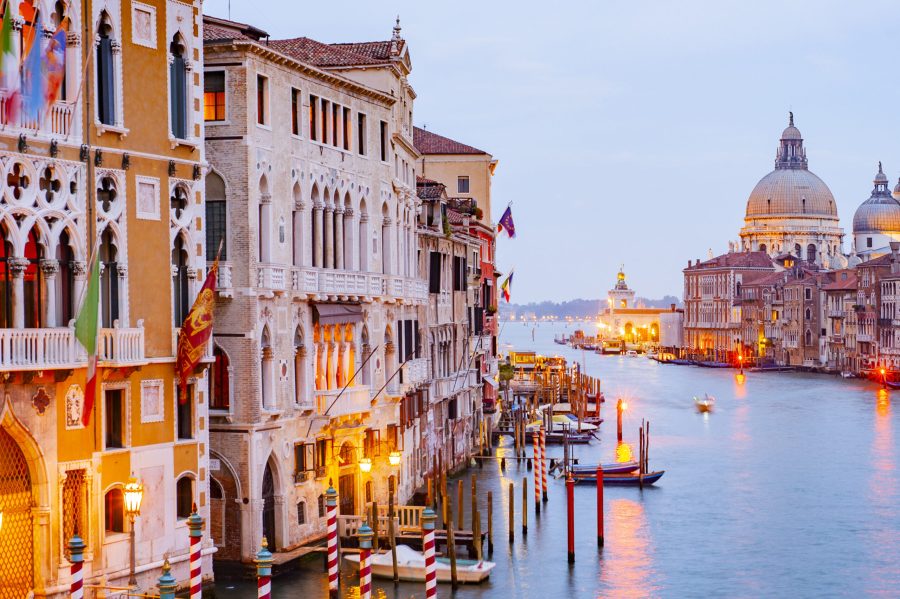 atardecer en Venecia