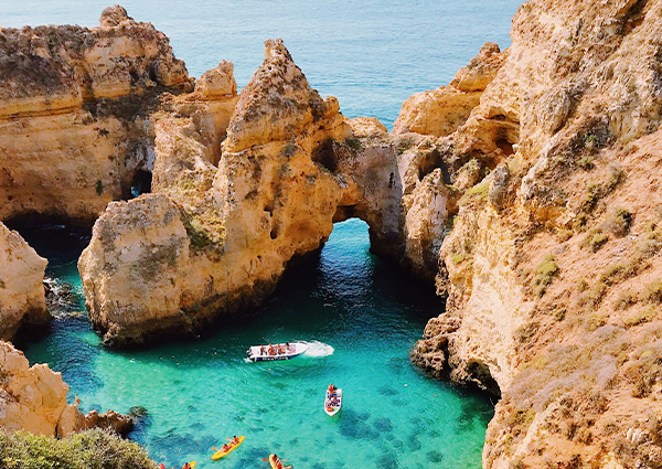 Algarve playa Lagos en Portugal: lugares imperdibles para visitar