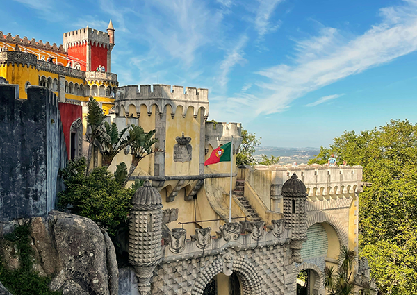 Palacio da Pena en Sintra Portugal: atracción turística y patrimonio histórico